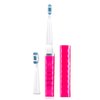 Pop Sonic USB Charge Anywhere Toothbrush (Pink) - Rechargeable Toothbrush w/Up to 40,000 Brush Strokes/Minute -Long-Lasting Dupont Nylon Bristles -Teens & Adult Toothbrush with Quadrant Pacer