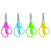 Westcott 13140 Right- and Left-Handed Scissors, Kids' Scissors, Ages 4-8, 5-Inch Blunt Tip, Assorted, 12 Pack