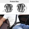 Qijk Seat Belt Clips Seat Belt Adjuster Car Seat Belt Buckle Adult Children Pregnant Women Comfortable Universal Shoulder and Neck Seat Belt Positioner Latch