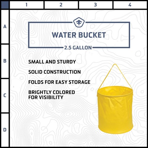 Stansport Collapsible Utility Bucket (882)