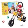 The Off Bits Motorbike Stem Building Toys, RiderBit Educational Build Your Own Robot Toy for Kids 8+ Year Old Boys and Girls, Stem Toys Engineering Kit, Vehicle Construction Toys Steam Gift