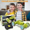 Gesture Sensing RC Stunt Car Toys for 6-12 yr Boys Girls, Remote Control Car Christmas Birthday Gifts for Kids Age 6 7 8 9 10 11+, 2.4Ghz Hand Controlled Twist Cars, 4WD Off-Road Vehicle (Green)