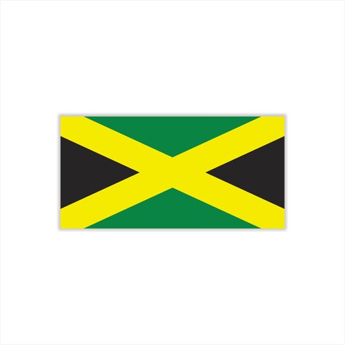 Womaha 30 Sheets Jamaica Flag Temporary Tattoos Fans Face Tattoo Stickers for Adults Kids Group Activity Props