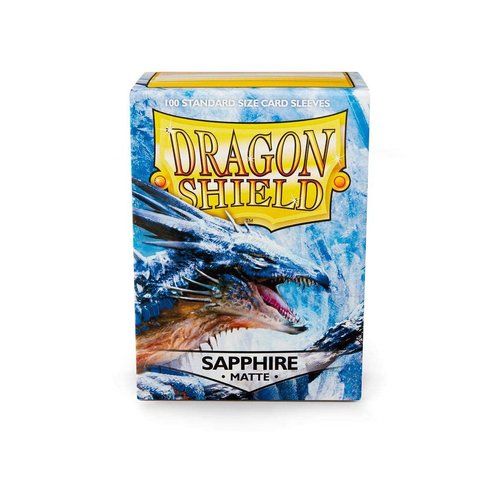 Dragon Shield Matte Sapphire Standard Size 100 ct Card Sleeves Individual Pack