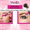 Eyeliner Stencils Tool Pencil Liquid Liner - Winged Gel Stamp Small Wing Tip Cat Eye Techniques For Beginners Use Thin Firm Angled Makeup Brush Tips Black Waterproof Brow Sharpener Powder Shadow Real Eyebrow Pomade Brown Smudge Proof Nose Stencil Pot