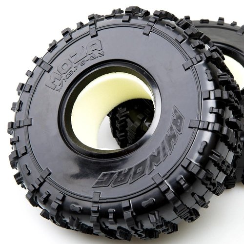 RHINORC MOZA 2.2inch Competition Wheel Tires Super Sticky For 1/10 Crawler Rock Buggy TRX4 SCX10 Pro Gen8 VS4-10 FCX10 Pro and Sporty class RC Tire (MOZA 2.2inch 4pcs)
