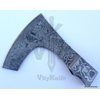 JNR TRADERS Axe Head - Hatchet Head - Damascus Viking Axe Head - Ax Head - Damascus Axe Head 001