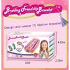 Friendship Girls Bracelet Making Kit - DIY Bracelet Kits Kids Toys Girls Gifts Ideas Ages 6 7 8 9 10 11 12 Year Old Birthday Present for Teen Girl Arts and Crafts String Maker Tool Travel Activity Set