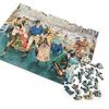 Wooden Jigsаw Puzzle for Adults - Uniquely Shaped Pieces - Made in The USA by FoxSmartBox - 255 Pieces - A Merry Christmas