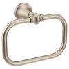 Moen YB0586BN Colinet Bathroom Hand -Towel Ring, Brushed Nickel