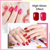 OpenLive Nail Polish Set 6 Colors Multi colour Quick Drying Nail Polish, Black White Red Pink Collection Gifts for Women