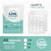 LivaClean 192 CT (4 PK) Pimple Patches, Acne Patches, Pimple Patches for Face, Zit Patches, Hydrocolloid Acne Patches, Blemish Patches, Acne Patch, Hydrocolloid Patch, Parches Para Acne
