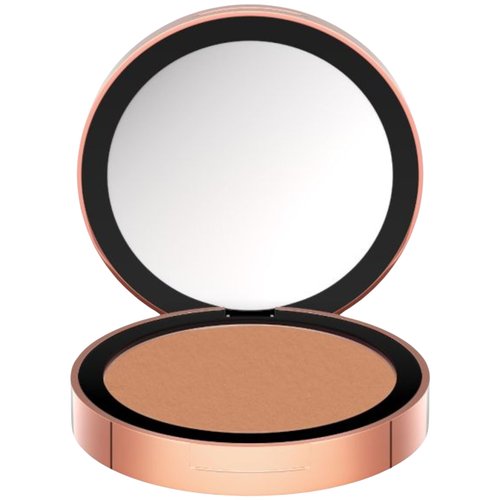 M. Asam MAGIC FINISH Satin Compact Powder Beige (8 g) - pressed powder for perfect hold, matting & perfecting, prolongs the hold of make-up, with hyaluronic acid & vitamin E, vegan