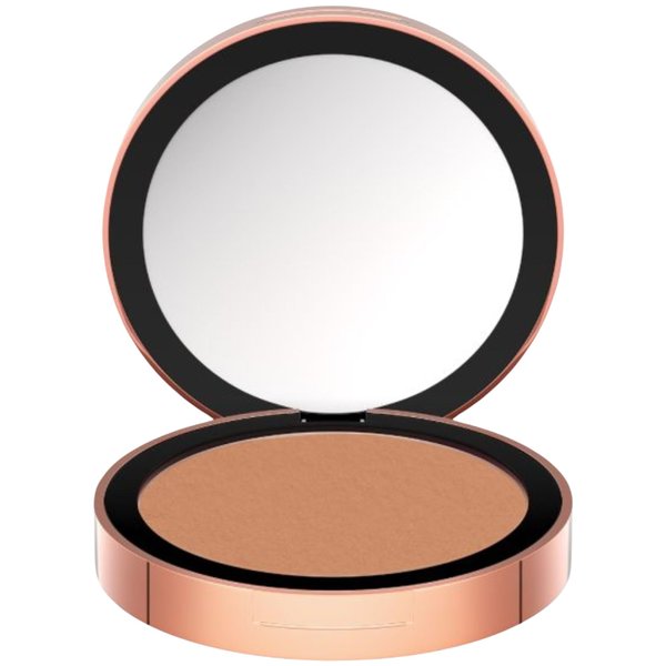 M. Asam MAGIC FINISH Satin Compact Powder Beige (8 g) - pressed powder for perfect hold, matting & perfecting, prolongs the hold of make-up, with hyaluronic acid & vitamin E, vegan