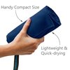 Micro-Miracle XL (30-Inch-by-60-Inch) Soft Microfiber Travel Towel with Hand Towel and Nylon Mesh Carry Bag, Navy Blue