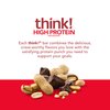 think! Protein Bars, High Protein Snacks, Gluten Free, Kosher Friendly, Chunky Peanut Butter, Nutrition Bars, 2.1 Oz per Bar, 10 Count (Packaging May Vary)