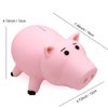 Hamm Piggy Bank Cute Pink Pig Money Box Plastic Saving Coin Box with Color Package Money Bank Great Gift Toy for Kid Children Girls Boys