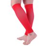 Doc Miller Calf Compression Sleeve Men and Women - 20-30mmHg Shin Splint Compression Sleeve Recover Varicose Veins, Torn Calf and Pain Relief - 1 Pair Calf Sleeves Red Color - Small Size