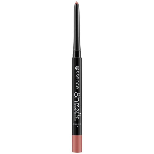 essence 8h MATTE Comfort Lip Pencil, Color 04 - Rosy Nude, made in Italy [italian import]