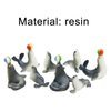 Pinenjoy 8Pcs Realistic Miniature Sea Lion Figurines Mini Resin Sea-Lion Figures Cute Ocean Animal Cake Toppers for DIY Fairy Garden Moss Landscape Aquarium Birthday Easter Crafts