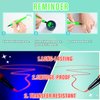 REPULOS 8 Colors Neon Liquid Eyeliner Set, Rainbow UV Glow Neon Makeup Graphic Eyeliners, High Pigmented, Waterproof Smudge-Proof and Long-Lasting Matte Colored Eye Makeup Gift Kit