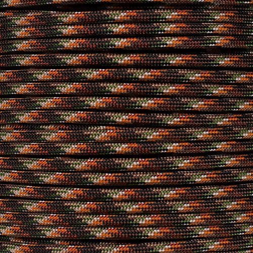 Paracord Planet 550 Paracord – Camo Colors – Ideal for Fishing Lines, Snares, Bracelets, Emergency and Survival Situations (250 Feet, Hidden Camo)