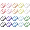 Keychains or Key Rings, 1 1/5" Loose Leaf Binder Rings for Key Chains, Open Card Rings, Clip Rings for Book Rings, School, Home or Office (50Pack)