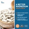 Dr Tobias Magnesium Bisglycinate, High Absorption Magnesium Buffered Chelate Complex, 200 mg per Capsule, Supports Energy, Muscle, Bone & Joint Health, Non-GMO Magnesium Supplement, 120 Capsules