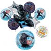 Black Panther Birthday Party Supplies Balloon Bouquet Decorations