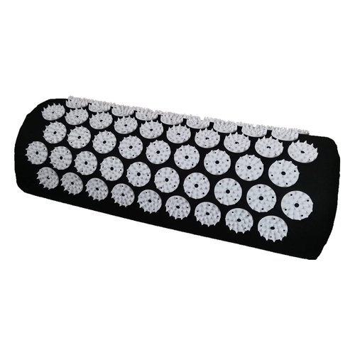 DoroSun Acupressure Massage Pillow Acupuncture Massager for Neck Back Head Pain Relief,Black