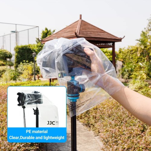 2 Pack Camera Lens Rain Cover Raincoat Clear Sleeve Protector for Sony A7R V A7 IV A7S III II A6700 A6600 A6500 A6400 A6300 A6100 A6000 A7C Nikon Z8 Z5 Z50 Z30 Z7 Z6 II D780 D7500 D5600 D3500 P1000