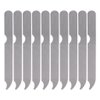 Parts Express Stainless Steel Metal Nail File, Double Side Fingernail Toenail Files Metal File Buffer Fingernails Toenails Art New Pedicure Tool for Salon and Home Manicure Files (F, 10)
