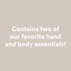 Camille Beckman Hand and Body Duet Set, Silky Body and Glycerine Hand Cream, French Vanilla