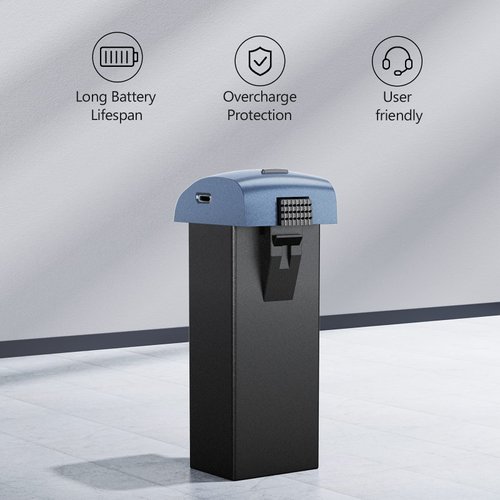 Veeniix V11MINI Drone Battery Replacement, Spare Drone Battery - 7.6V 2100mAh Lithium Ion Battery with Micro USB Cable