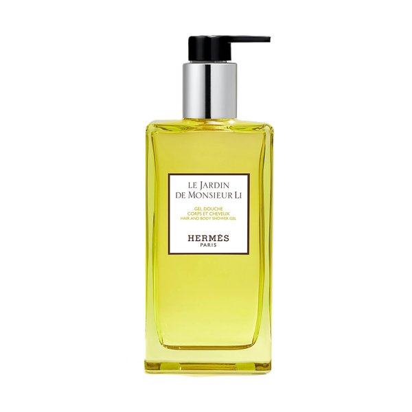 Hermes Le Jardin De Monsieur Li Hair and Body Refillable Shower Gel for Unisex, 6.5 Ounce