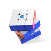 GAN 12 Maglev Frosted, 3x3 Stickerless Speed Cube Gans 56mm Magic Cube Puzzle Toys for Kids Teens Adults Holiday Stocking Stuffers Birthday Gifts, GAN Flagship(Primary Internal)