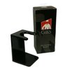 G.B.S Black Acrylic Shaving Brush Drip Stand Compatible with Brushes 19 mm Knot to 26, Black