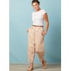 McCall Pattern Women's Loose Fit Capri Pants, Sizes 14-22 Sewing Pattern