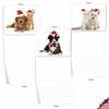 The Best Card Company - Variety Pack of 20 Blank Christmas Greeting Cards with Envelopes, Humor Holiday Assortment for Men and Women (10 Designs, 2 Each) - Christmas Copy Cats AM6596XSB-B2x10