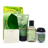 Bath & Body Works Aromatherapy Stress Relief EUCALYPTUS + SPEARMINT You Deserve This Travel Gift Bag Set - Body Cream - Body Wash + Foam Bath - Hand Gel - with a Natural Oats Bar Soap - Travel Size