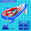 W-Plus Pool Toys Pool Toss Games Toys, Pool Float Toys for Kids - Inflatable Shark Swimming Pool Toys for Kids Adults Family