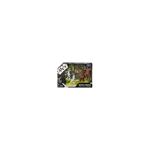 Star Wars 30th Anniversary Saga 2007 Exclusive Action Figure Battle Pack Attack on Kashyyyk