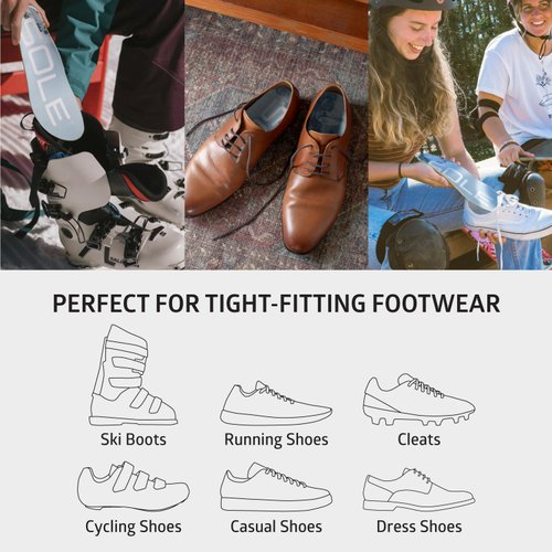 SOLE Performance Thin Plantar Fasciitis Insoles, Men & Women - Arch Support Inserts for Foot Health and Heel Pain Relief, Orthotic Shoe Inserts Men & Women