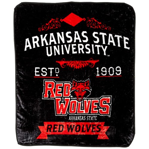 South Carolina Gamecocks "Label" Raschel Throw Blanket, 50" x 60"
