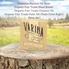 Varina Natural Sandalwood Vanilla Bar Soap - Gentle Cleansing for Sensitive Skin, Floral - 3 Pack - Experience Healthy and Glowing Skin