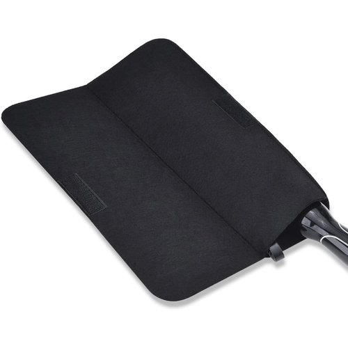 Glamza Heat Protection Mat with Travel Pouch for Hair Straighteners - Preserve Moisture, and Shield Surfaces with Peace of Mind