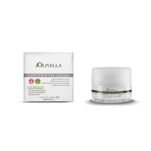 Olivella 100% Virgin Olive Oil Contour Eye Cream, 1.01 Oz