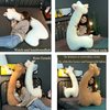 Sejiarep Alpaca Llama Plush Pillow - 29" Giant Alpaca Plush Long Body Pillow - Wife Girl Girlfriend Birthday Valentine's Day Children's Women's Day Gift, White