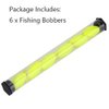 Tbest Fly Fishing Indicator Flies,Fly Fishing Strike Indicator,Fly Fishing Float Strike Indicator Fishing Bobbers,6pcs Float Foam Fly Fishing Buoy Bobbers Strike Indicator Fishing Tackle(Yellow)