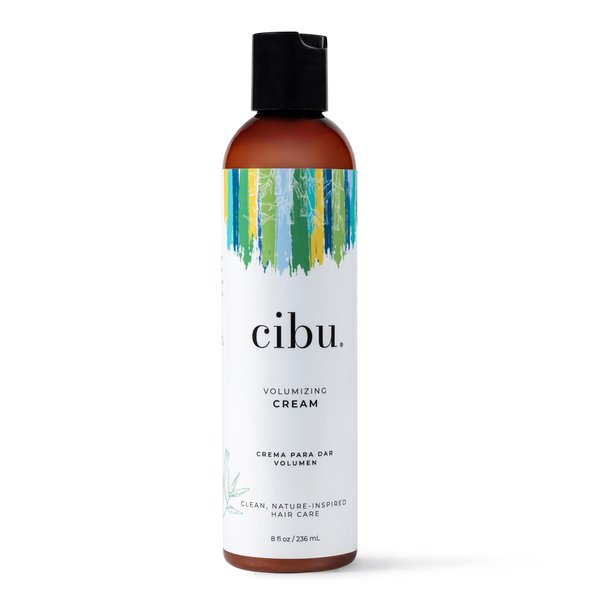 CIBU Volumizing Cream | Hair Thickening and Volumizing Creme for All Hair Types | Lotion for Added Body and Volume | 8 Ounces